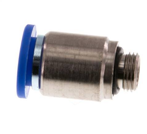 Racor rápido de 10mm x G1/8'' con rosca macho latón/PA 66 NBR hexágono interior [2 piezas]