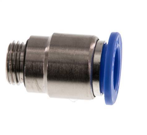 Racor rápido de 12mm x G1/4'' con rosca macho latón/PA 66 NBR hexágono interior [2 piezas]