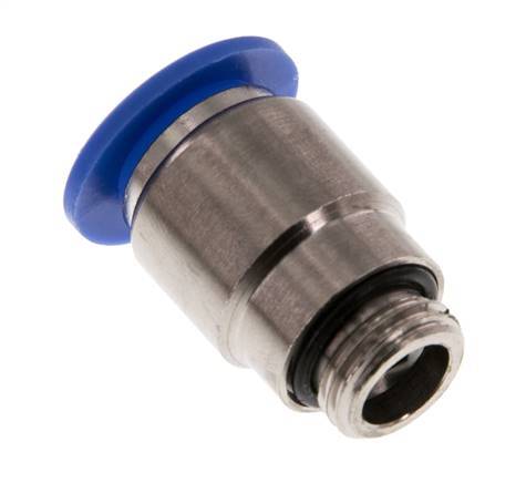 Racor rápido de 12mm x G1/4'' con rosca macho latón/PA 66 NBR hexágono interior [2 piezas]