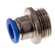 10mm x G1/2'' Push-in Fitting with Male Threads Brass/PA 66 NBR Inner Hexagon [2 Pieces]