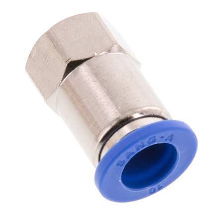 Racor de 10mm x G1/8'' con rosca hembra Latón/PA 66 NBR [2 piezas]