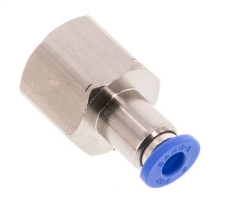 Racor de 4mm x G1/4'' con rosca hembra Latón/PA 66 NBR [2 Piezas]