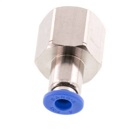 Racor de 4mm x G1/4'' con rosca hembra Latón/PA 66 NBR [2 Piezas]