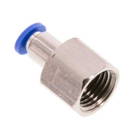 Racor de 4mm x G1/4'' con rosca hembra Latón/PA 66 NBR [2 Piezas]