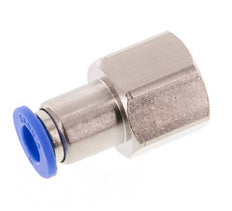 6mm x G1/4'' Push-in Fitting with Female Threads Brass/PA 66 NBR [2 Pieces]