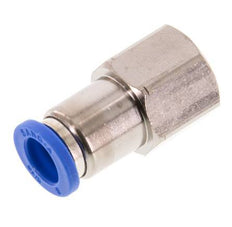 8mm x G1/4'' Push-in Fitting with Female Threads Brass/PA 66 NBR [2 Pieces]