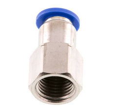 8mm x G1/4'' Push-in Fitting with Female Threads Brass/PA 66 NBR [2 Pieces]