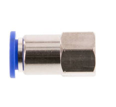 10mm x G1/4'' Push-in Fitting with Female Threads Brass/PA 66 NBR [2 Pieces]