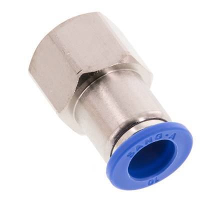 Racor de 10mm x G3/8'' con rosca hembra Latón/PA 66 NBR [2 Piezas]