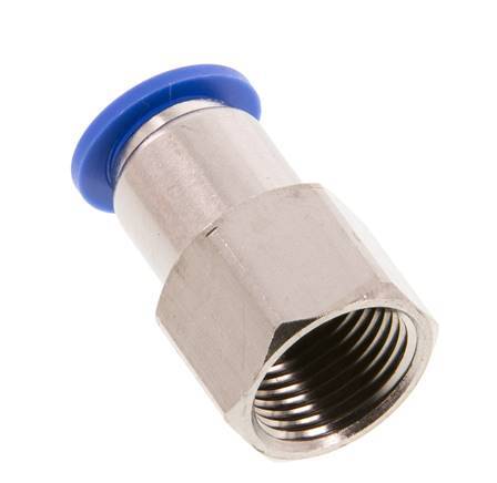 Racor de 10mm x G3/8'' con rosca hembra Latón/PA 66 NBR [2 Piezas]