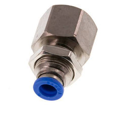 Racor rápido de 6mm x G3/8'' con rosca hembra de latón/PA 66 NBR [2 piezas]