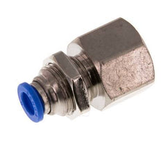 Racor rápido de 6mm x G3/8'' con rosca hembra de latón/PA 66 NBR [2 piezas]