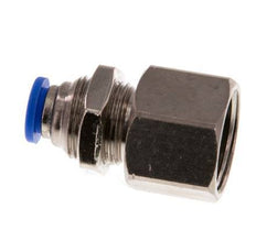 Racor rápido de 6mm x G3/8'' con rosca hembra de latón/PA 66 NBR [2 piezas]