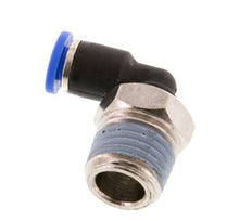 Codo de 90 grados de 4mm x R1/4'' con rosca macho latón/PA 66 NBR giratorio [2 piezas]