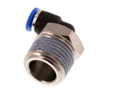 Racor de 6mm x R1/2'' 90deg con rosca macho Latón/PA 66 NBR Manguito corto giratorio [2 piezas]