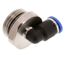 Racor de 6mm x G1/2'' 90deg con rosca macho Latón/PA 66 NBR Manguito corto giratorio [2 piezas]