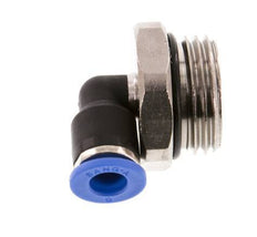 Racor de 6mm x G1/2'' 90deg con rosca macho Latón/PA 66 NBR Manguito corto giratorio [2 piezas]