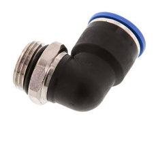14mm x G1/2'' 90deg Elbow Push-in Fitting with Male Threads Brass/PA 66 NBR Short Sleeve Rotatable