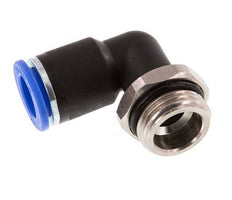 12mm x G1/2'' 90deg Elbow Push-in Fitting with Male Threads Brass/PA 66 NBR Rotatable [2 Pieces]