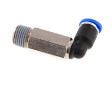 Racor de 4mm x R1/8'' 90deg con rosca macho latón/PA 66 NBR manga larga giratorio [2 piezas]