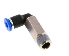 Racor de 4mm x R1/8'' 90deg con rosca macho latón/PA 66 NBR manga larga giratorio [2 piezas]