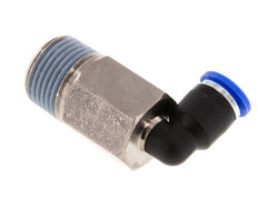 Racor de 6mm x R3/8'' 90deg con rosca macho latón/PA 66 NBR manga larga giratorio [2 piezas]