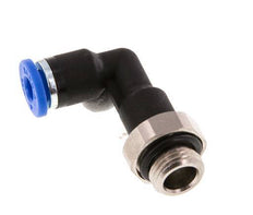 Racor de 4mm x G1/8'' de 90 grados con rosca macho latón/PA 66 NBR cuerpo largo giratorio [5 piezas]