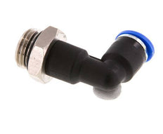 Racor de 6mm x G1/4'' 90deg con rosca macho latón/PA 66 NBR cuerpo largo giratorio [5 piezas]