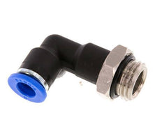 Racor de 6mm x G1/4'' 90deg con rosca macho latón/PA 66 NBR cuerpo largo giratorio [5 piezas]
