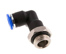 Racor de 6mm x G1/4'' 90deg con rosca macho latón/PA 66 NBR cuerpo largo giratorio [5 piezas]