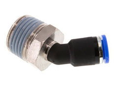 8mm x R1/2'' 45deg Elbow Push-in Fitting with Male Threads Brass/PA 66 NBR [2 Pieces]