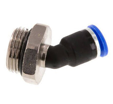 6mm x G3/8'' 45deg Elbow Push-in Fitting with Male Threads Brass/PA 66 NBR [2 Pieces]