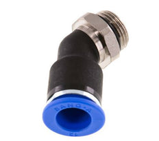 12mm x G3/8'' 45deg Elbow Push-in Fitting with Male Threads Brass/PA 66 NBR [2 Pieces]