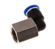 Racor de 6mm x G1/4'' 90deg con rosca hembra Latón/PA 66 NBR Giratorio [2 Piezas]