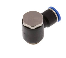 10mm x G3/8'' Codo de 90 grados en forma de L Racor con rosca macho Latón/PA 66 NBR Giratorio [2 Piezas]