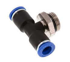 Racor en T de 8mm x G3/8'' con rosca macho latón/PA 66 NBR giratorio [2 piezas]
