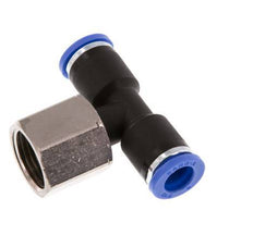 Racor en T de 8mm x G3/8'' con rosca hembra latón/PA 66 NBR giratorio [2 piezas]
