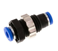 Racor de 4mm PA 66 NBR Bulkhead [2 Piezas]