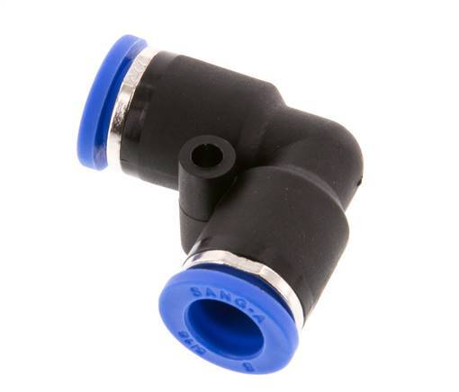 Racor de 8mm 90deg PA 66 NBR [2 piezas]