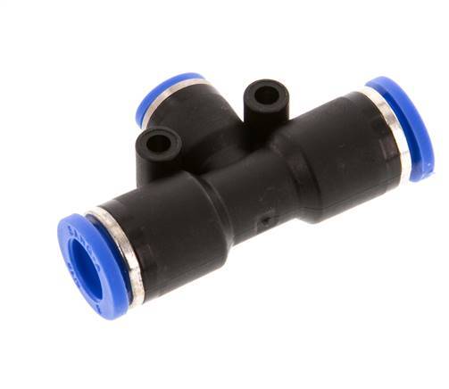4mm x 8mm Tee Push-in Fitting PA 66 NBR [2 Pieces]
