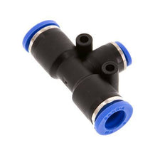 4mm x 8mm Tee Push-in Fitting PA 66 NBR [2 Pieces]