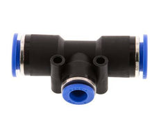 8mm x 12mm Tee Push-in Fitting PA 66 NBR [2 Pieces]