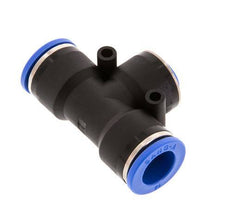 8mm x 14mm Tee Push-in Fitting PA 66 NBR