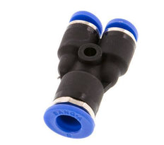 4mm x 6mm Y Push-in Fitting PA 66 NBR [2 Pieces]