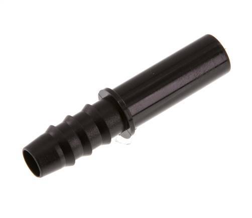 10mm x 8mm Plug-in Fitting with Hose Pillar PA 66 NBR [2 Pieces]