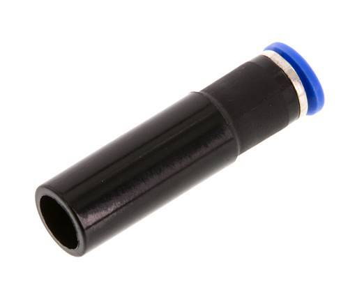 6mm x 12mm Push-in Fitting with Plug-in PA 66 NBR [2 Pieces]