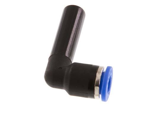 6mm x 8mm 90deg Elbow Push-in Fitting with Plug-in PA 66 NBR [2 Pieces]