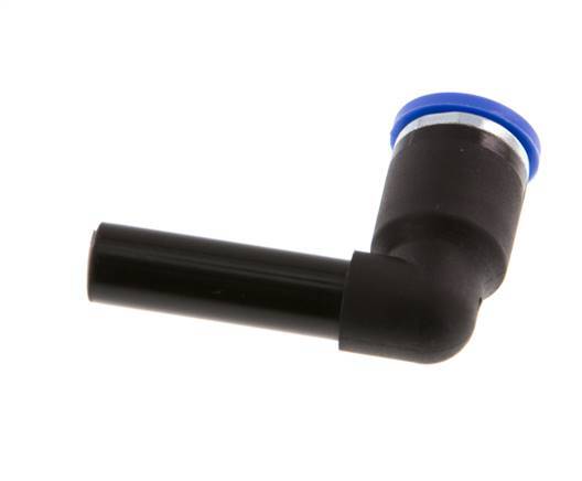 Racor a presión de 8mm x 8mm 90deg con enchufe PA 66 NBR [2 piezas]