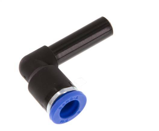 Racor a presión de 8mm x 8mm 90deg con enchufe PA 66 NBR [2 piezas]