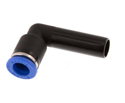 8mm x 10mm 90deg Elbow Push-in Fitting with Plug-in PA 66 NBR [2 Pieces]